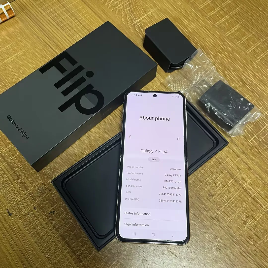 Wholesale Original Flip android phones Used Mobile Phones for Samsung Galaxy Z Flip 4g