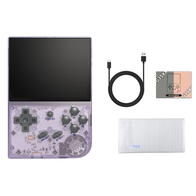 Поддержка дропшиппинга RG35XX портативные ретро портативные игровые плееры операционная система Linux 3,5-дюймовый IPS Аккумулятор 2100 мАч видеоигровые консоли