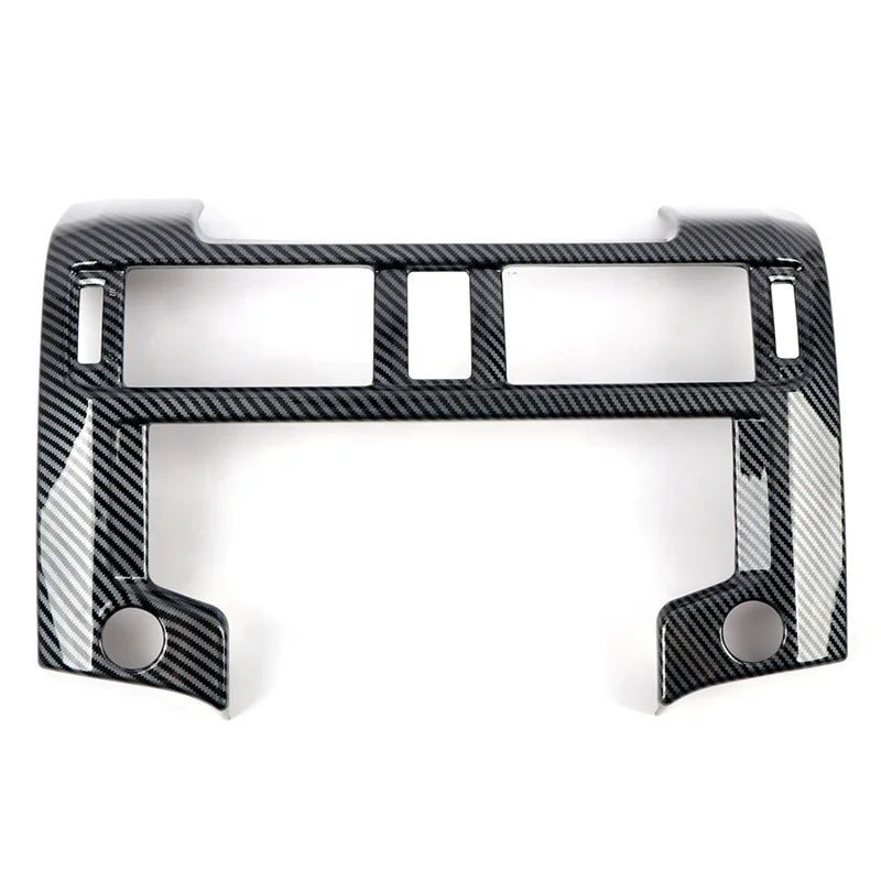 Dashboard Navigation Instrument GPS Frame Cover Trim For Toyota 4Runner 2020-2023