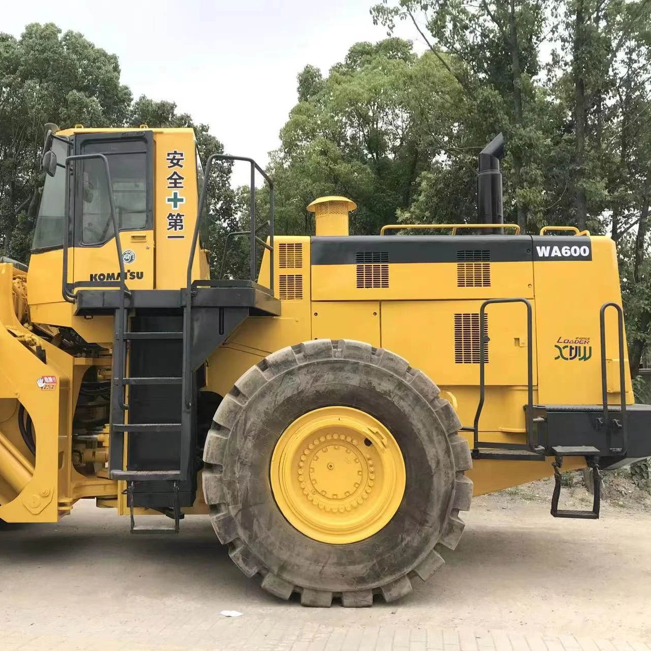 Komatsu WA600-3 Loaders used good working condition komatsu wa600/wa500 wheel loader heavy construction equipment for sale wa500