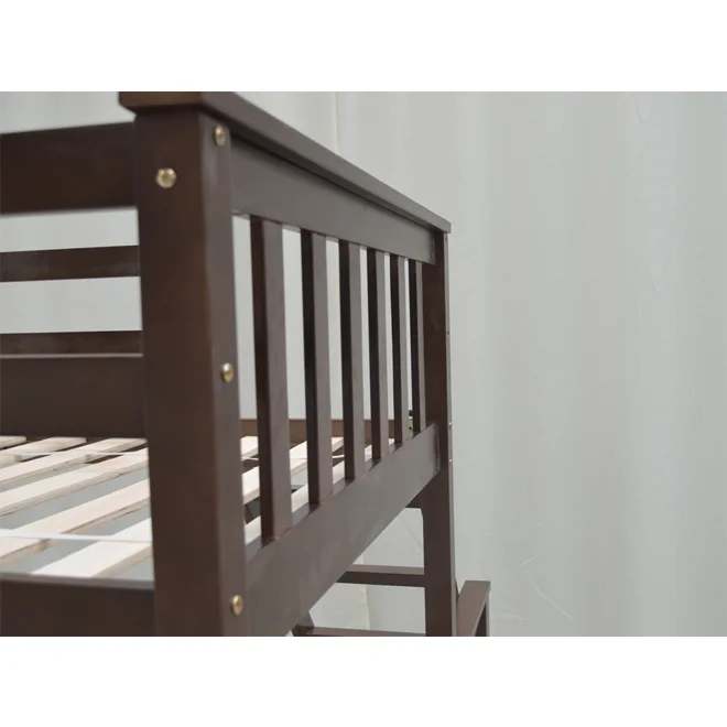 
NO.KA532-B Popular Solid Wood Triple Bunk Bed Children bed 