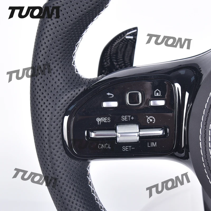 Carbon Fiber Steering Wheel For Mercedes Benz C63 E63 W213 C43 A45 G63 G500 S63 GLA45 GLS63 W204 W205