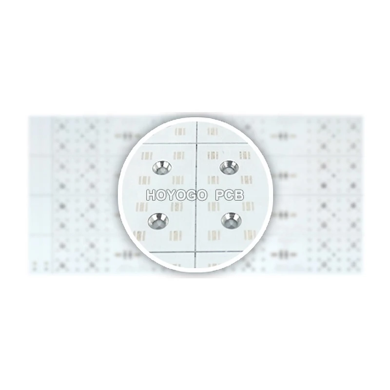 Electronic PSR 4000 WT02 Multilayer LED ALU Aluminum PCB Fabrication