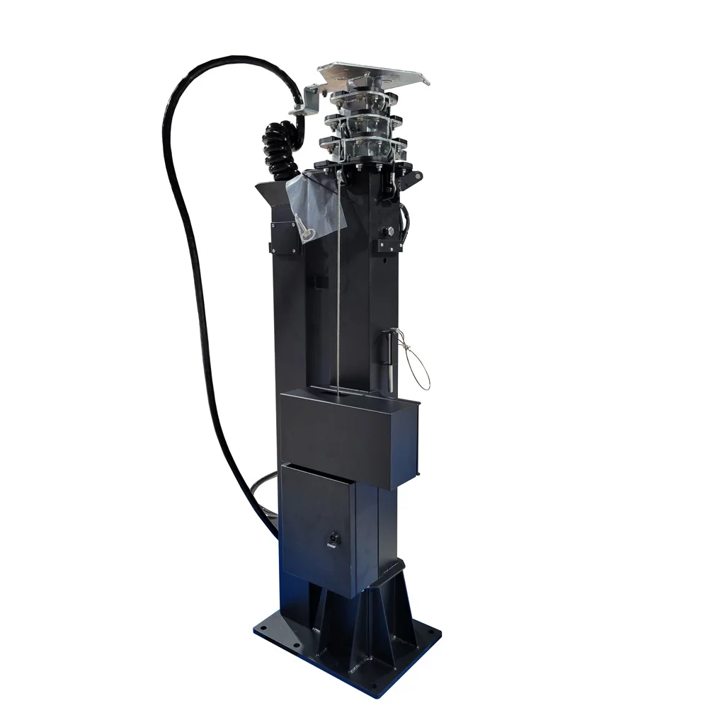 Outdoor Led Tower Lights Solar Light Tower Trailer light tower LED mobile solar power for sale antenna mast