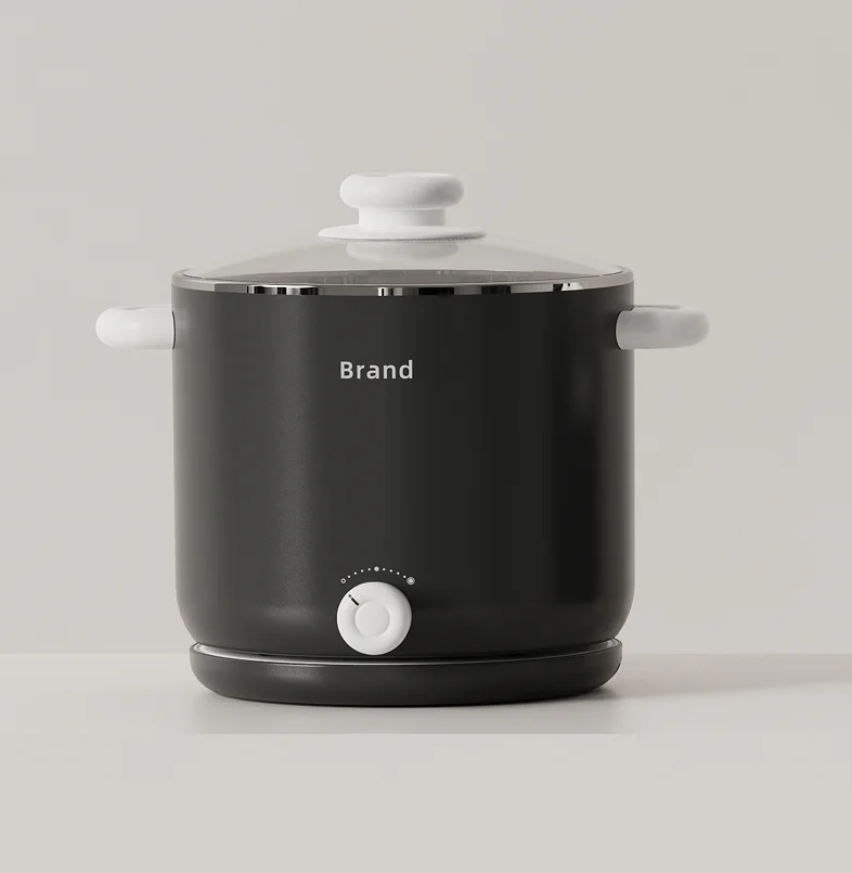 1.8L multifunctional student pot electric mini hot pot portable travel cooker raman pot for boiling water tea coffee noodles