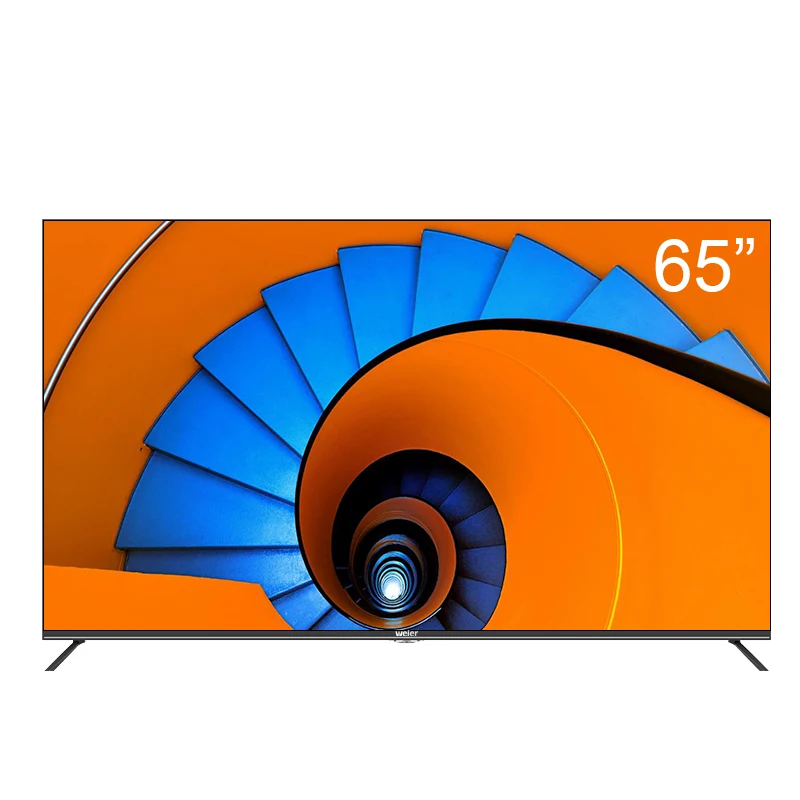 Weier the most popular cheap 65-inch 4k smart flat smart TV televisions