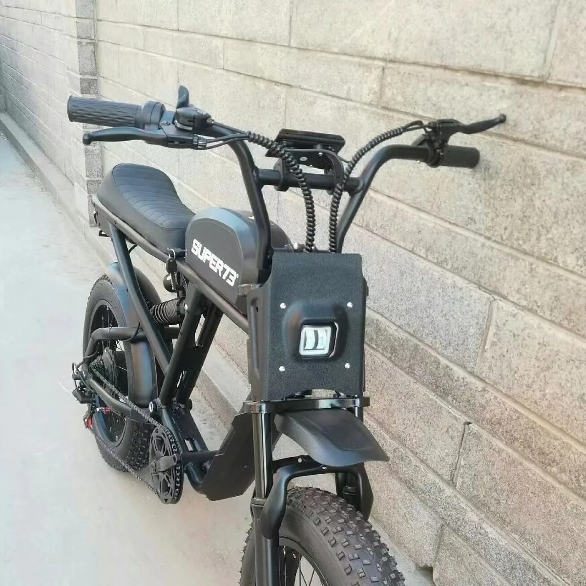 Trendy 2024 Leili 48V 1000W super73 Electric Mountain Bike Full Suspension Powerful Enduro Steel Bomber Electric Bafang Frame