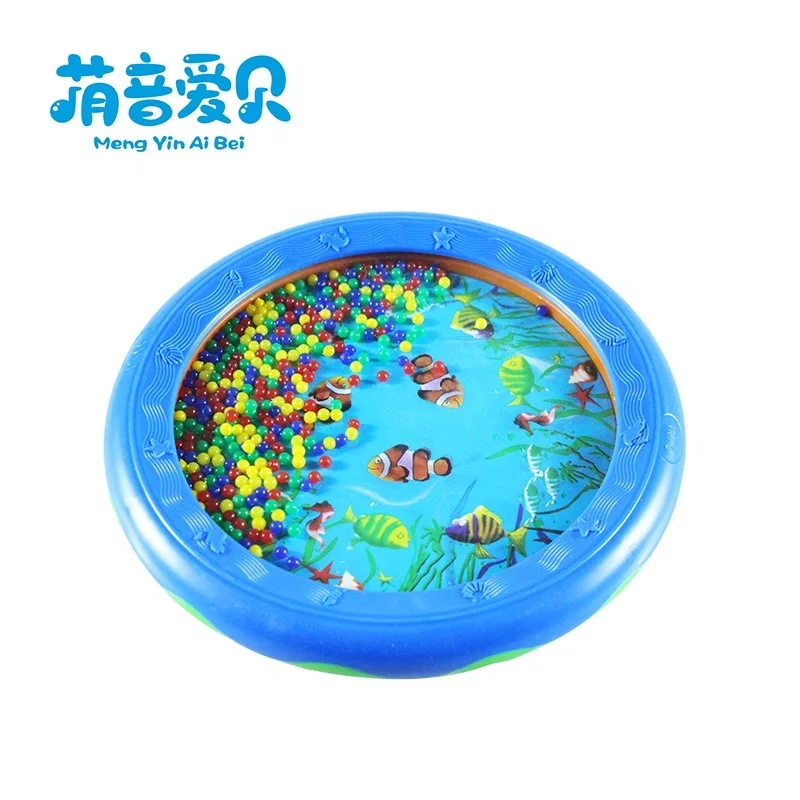 wholesale orff percussion musical instrument plastic Ocean wave drum