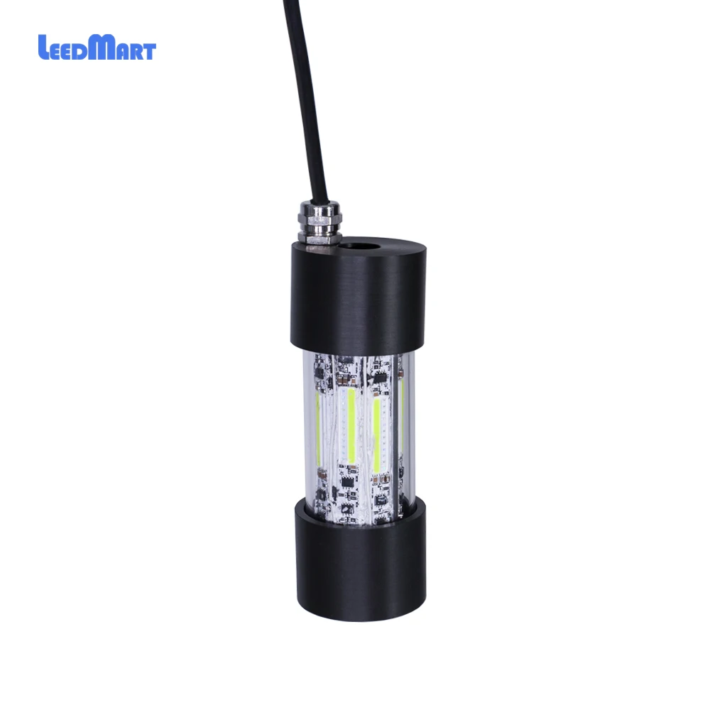 hot sale IP68 100W 200W LED fish light lure float underwater green attracting light  fishing light