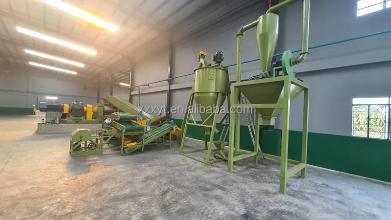 tire recycling line
