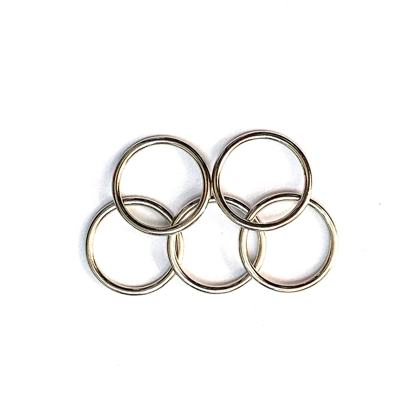 Bra Rings and Sliders O-ring Accessories Metal Opp Bag Customized Durable Women Bras Underwear Accessories Dog Underwear 1000pcs