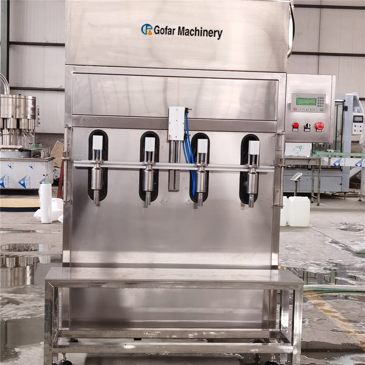 Semi Automatic 5 litre 10 L pneumatic filling machine 32 liters capacity bottle filling machine