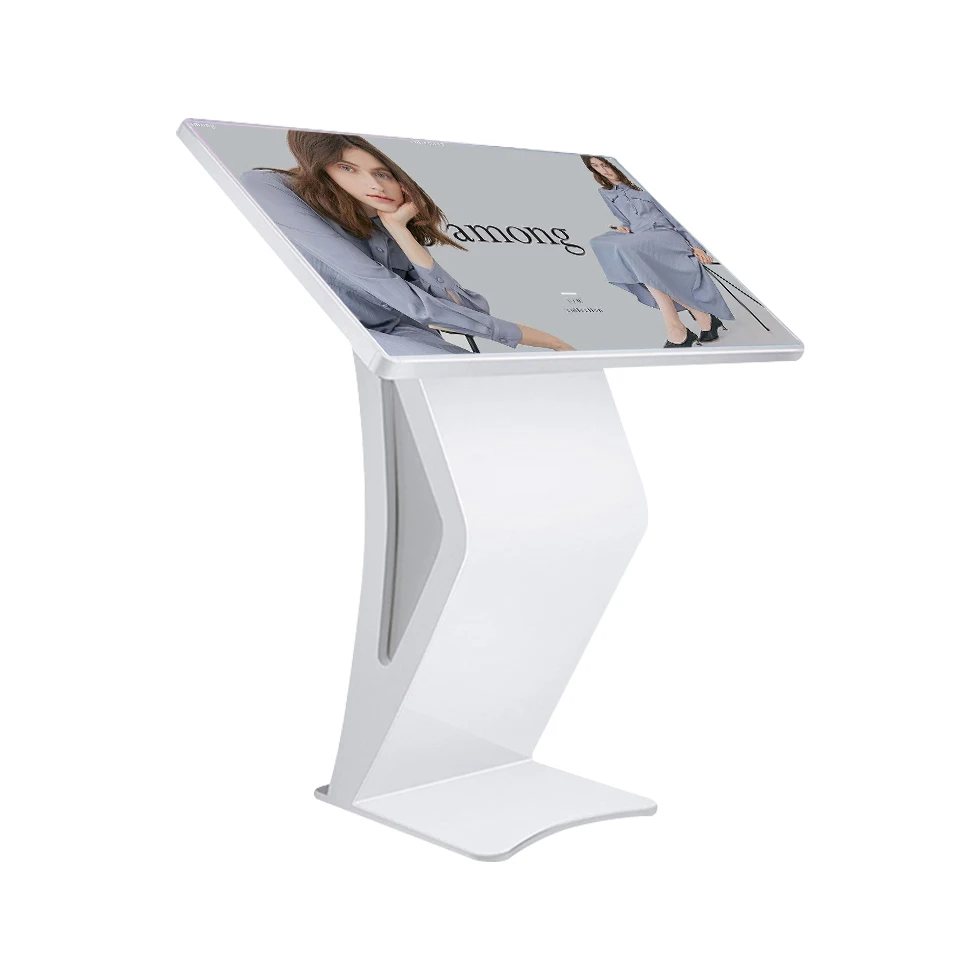 Horizontal advertising machine display query interactive touch machine ruinart champagne portable led display exhibition screen