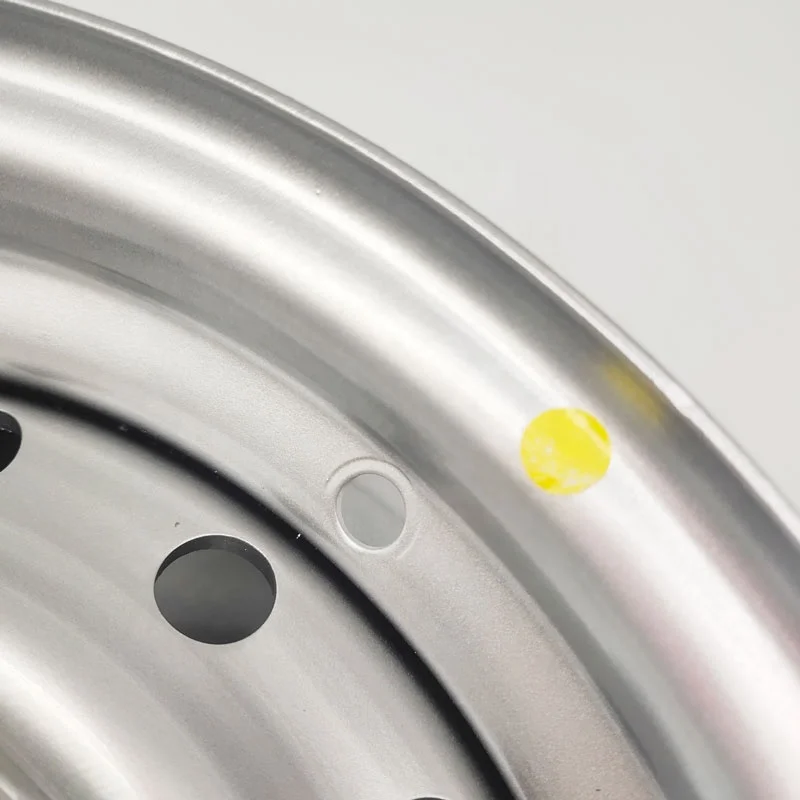 Wheelsky Factory Supply 665C03T-S 16 inch 16x6.0 5x130 silver painting truck steel wheel rim