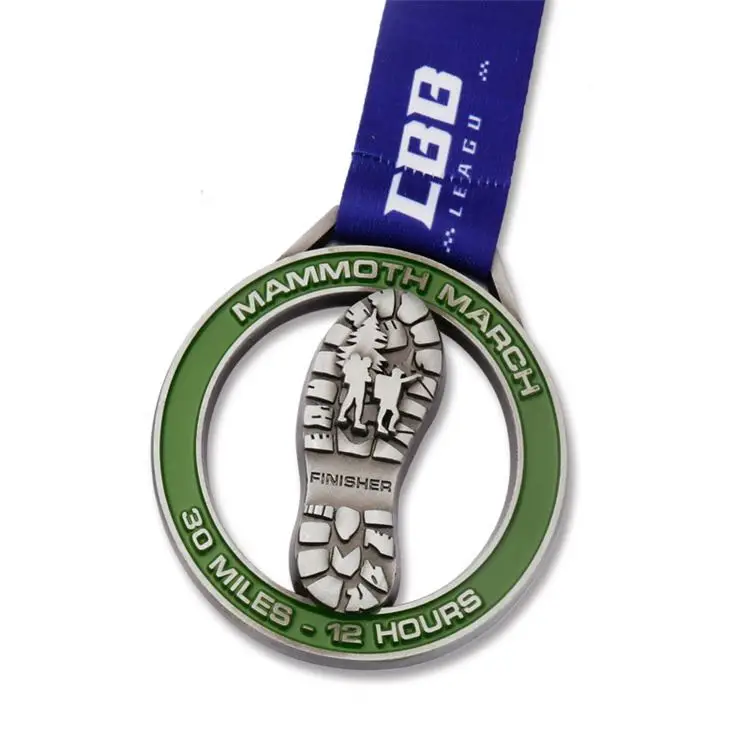 3D metal gold triathlon finisher game marathon running sports custom medal trophies and medals