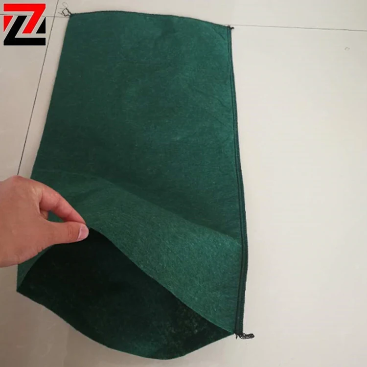 ZCWY non woven geotextile bag geobag geotextile planting grow bags geobags