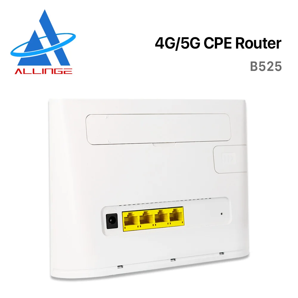 ALLINGE LG2503 4G LTE CPE OEM Modified Modem Malaysia  B525 4G Router 300mbps With External Antennas