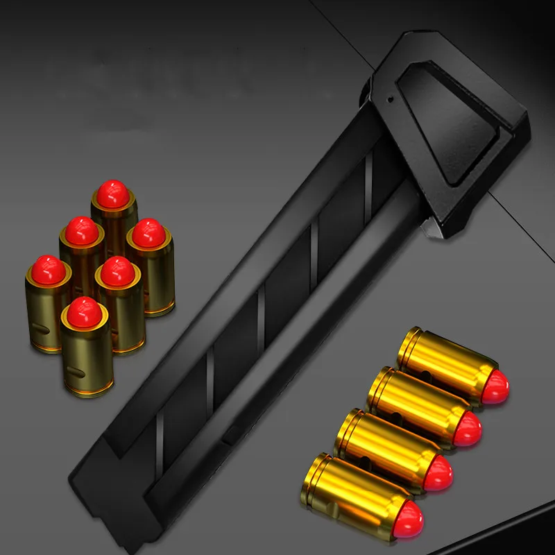 Alloy shell ejection soft blaster gun toys