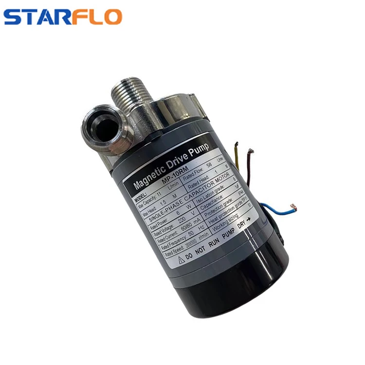 Приводной насос 110 В 220 переменного тока STARFLO из нержавеющей стали с логотипом центробежный водяной для химической промышленности