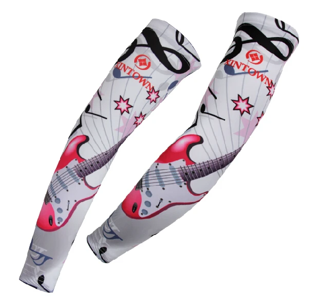 Cycling Sports UV Block Cool Arm Sleeve Arm Warmer Stretch Cover Sun Protection Bike Bicycle Warmer Sports Sleeve