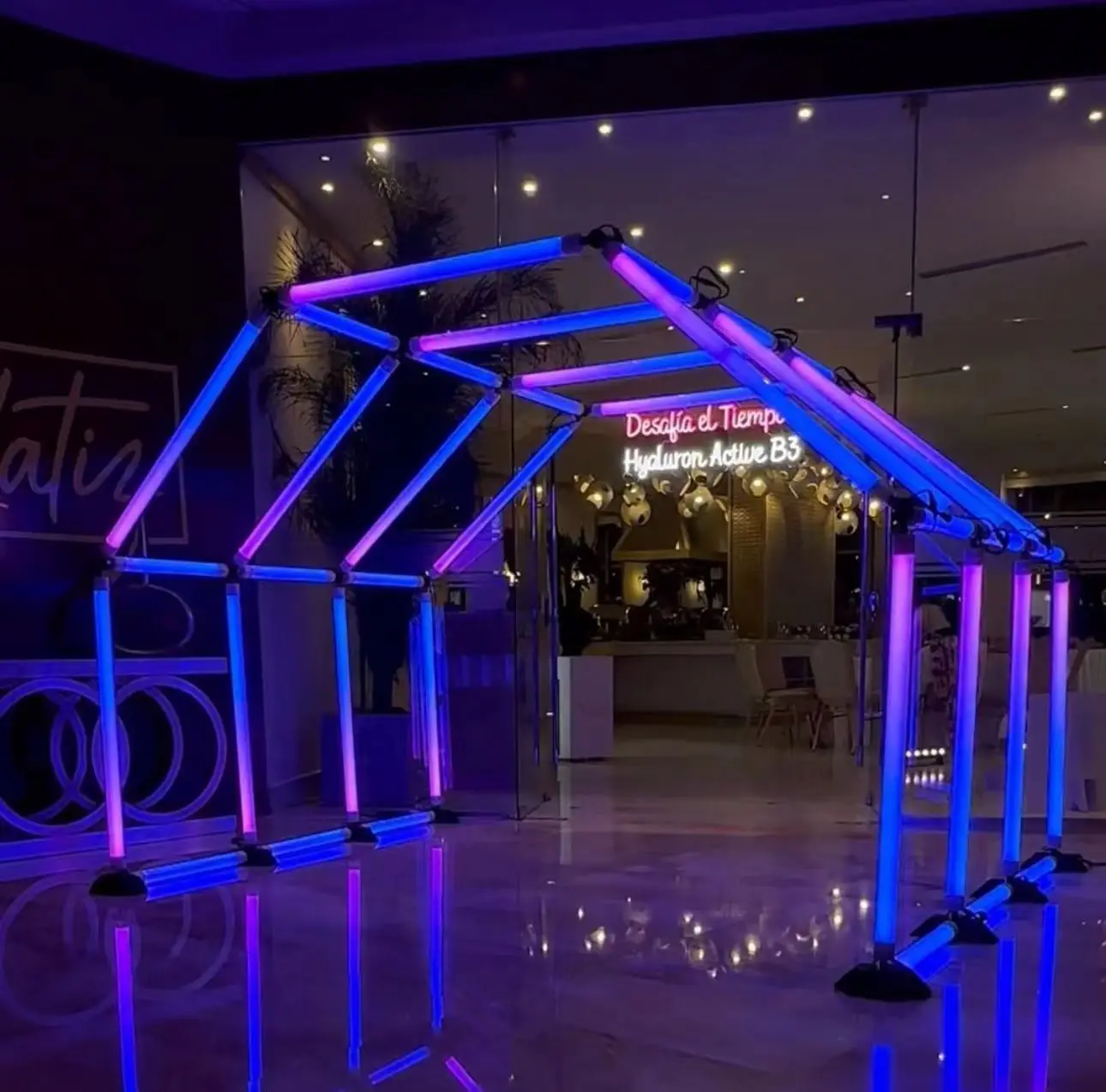 360 Светодиодная лампа для украшения ночного клуба 1 метр DC24v 505050rgb сценический свет