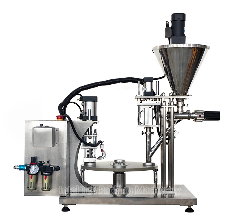 Semi Automatic Small Drinks Yogurt Cup Sealing Machine One Time Four Cups Customized Calippo Tube Tea Cup Aluminum Foil Sealer