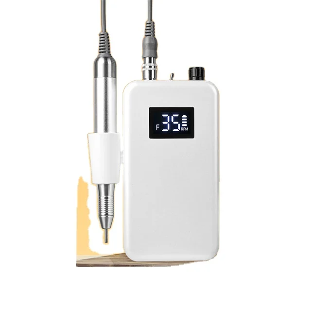 Portable New Professional 35000 Rpm Wireless Charging Electric Pedicure Foot File For Salon