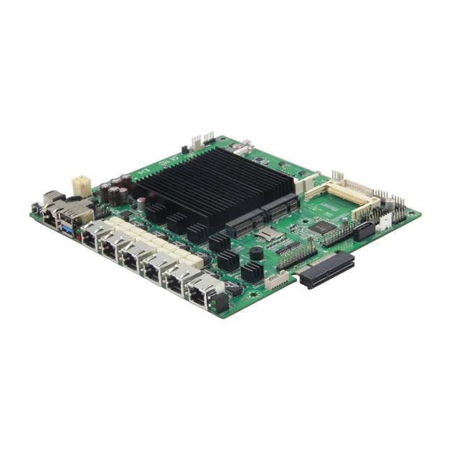 Intel Baytrail j1900  embedded fanless 6 LAN  firewall motherboard for network security router