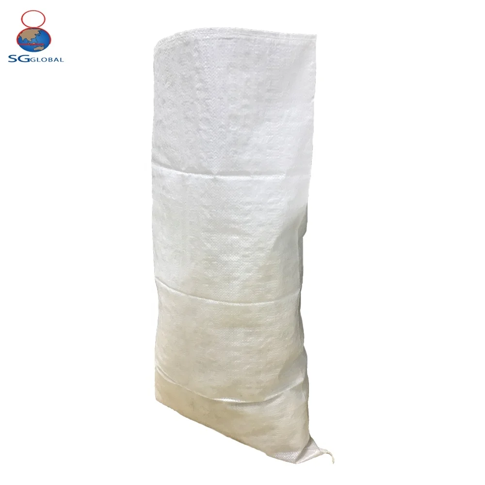 
Hot sale raffia woven transparent 25kg rice flour packaging PP clear bag 
