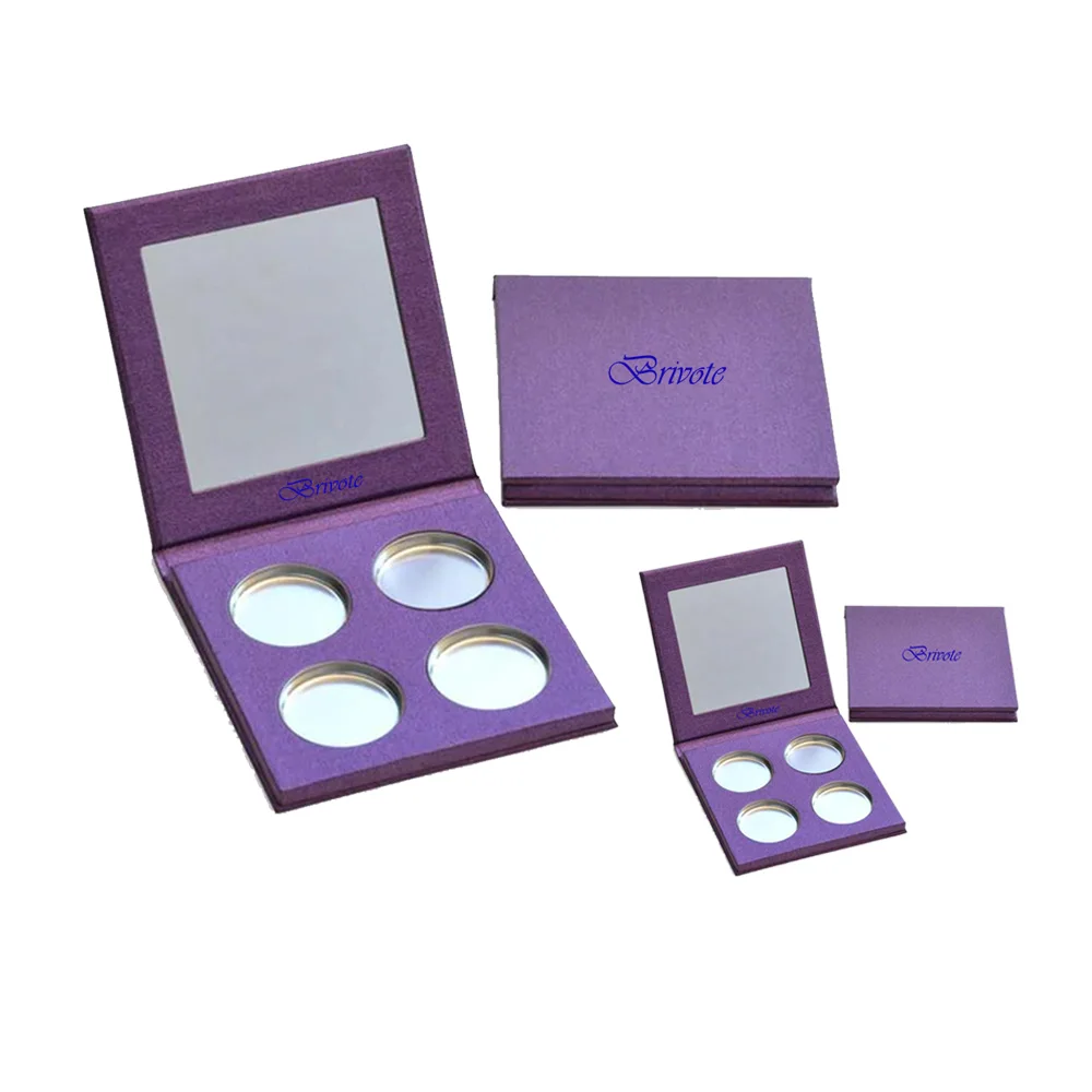 Brivote Custom Professional Gift Paper Box Cosmetic Storage Case Lip Gloss Lipstick Paper Packaging Makeup Box