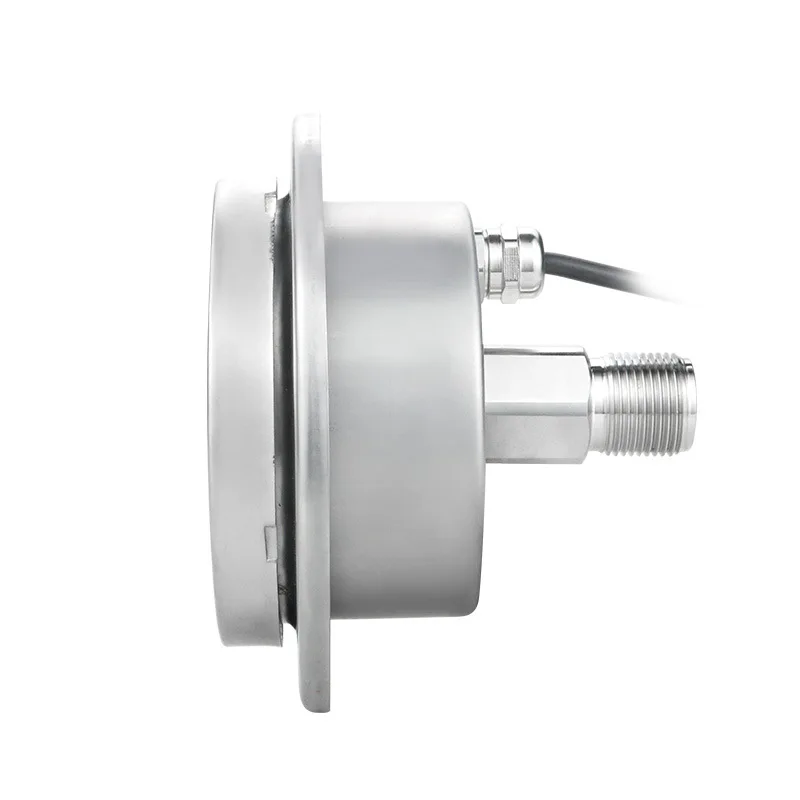 High accuracy 0.5%FS 80mm stainless steel back connection 4 wire digital switch air Pressure gauges