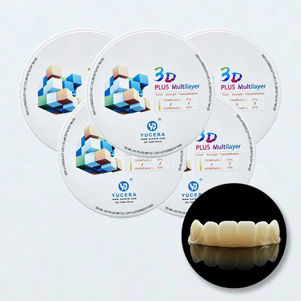 Yucera 98 мм bloque de Цирконий 3d pro стоматологический циркониевый блок от производителей