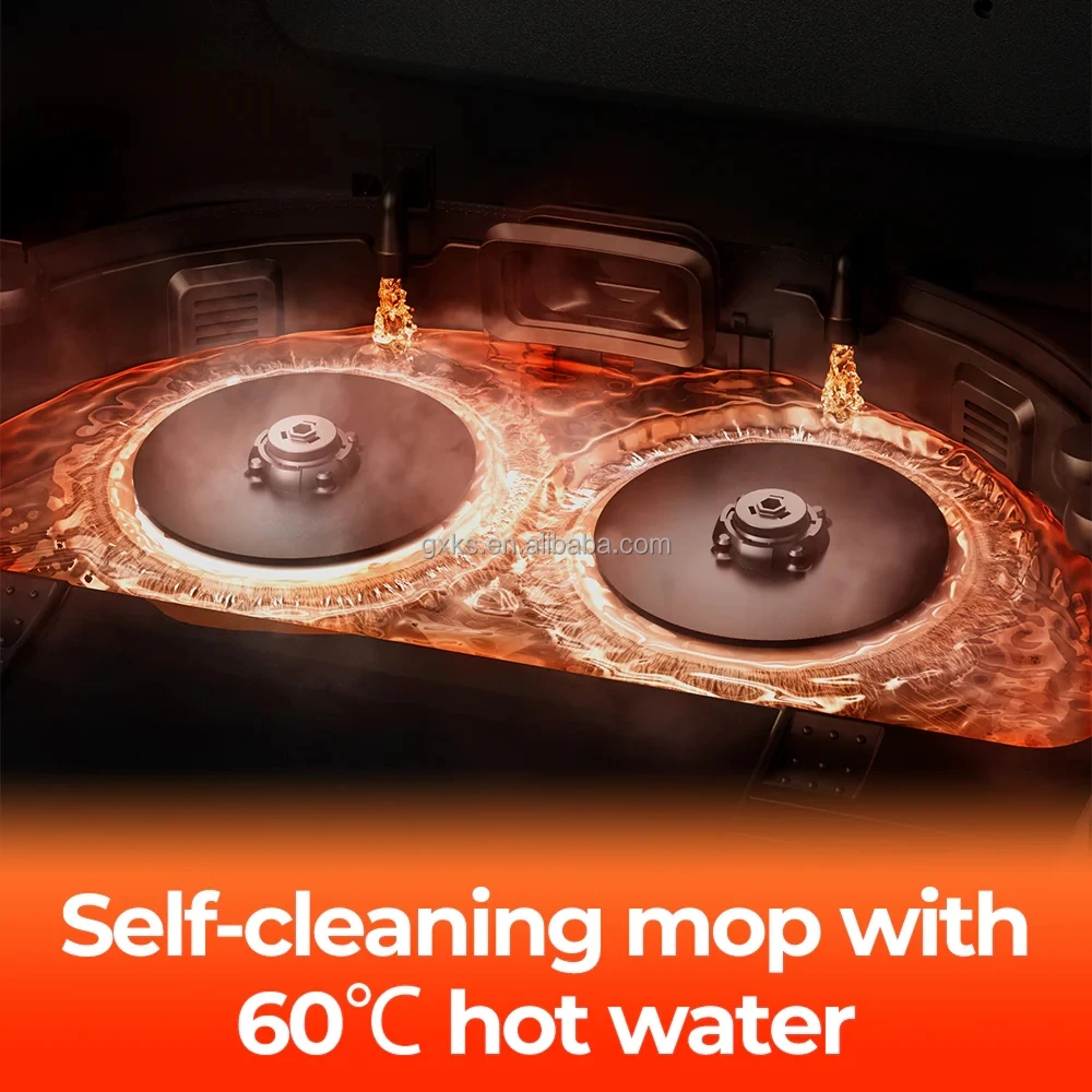 UWANT U200 5000Pa Suction Smart Cordless Wet and Dry Cleaning Robot Aspirateur Aspiradora Vacuum Cleaner Mop