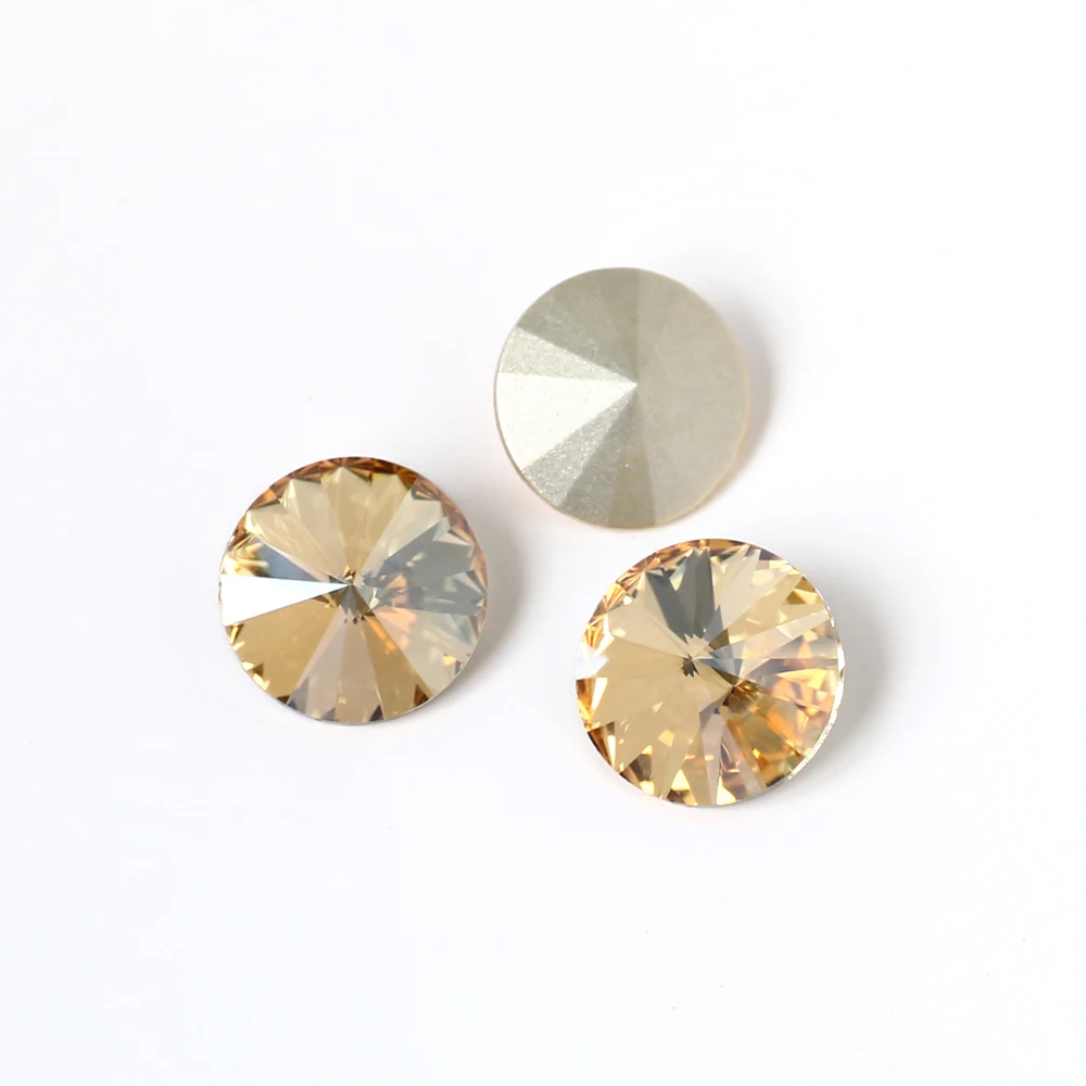 Dongzhou 16-20mm Rivoli rhinestones k9 crystal fancy Stone wholesale loose crystal beads For Jewelry making diy accessories