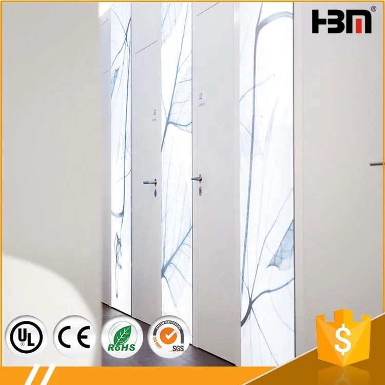 Wall mounted super thin pvc backlit textile lightbox, aluminum extrusion frameless fabric light box frame