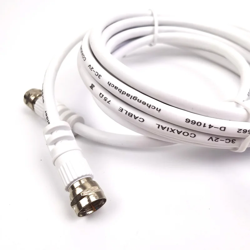 F type male to male 3c2v Digital coaxial cable ROHS