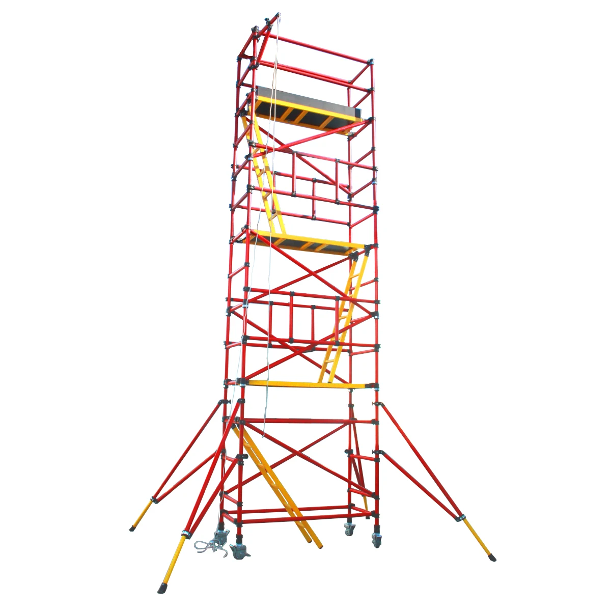Good Quality Insulated platform scaffolding Indoor Outdoor Fiberglass Scaffold with wheels
