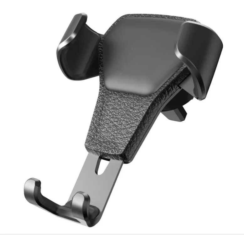 hot selling funny phone holder customized logo gravity car mount holder air vent fix for mobile phone