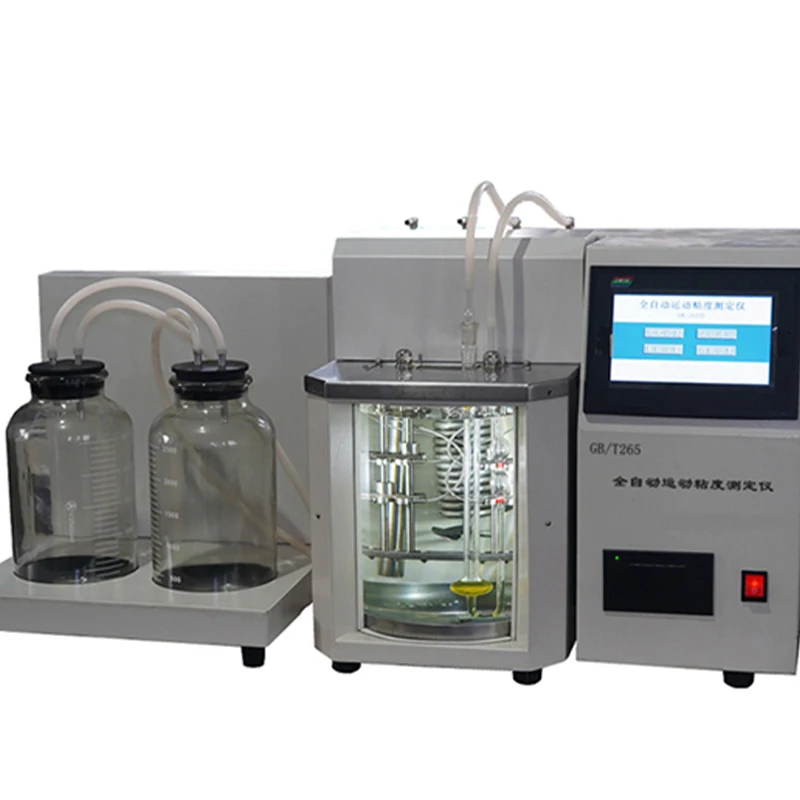 Oil Testing Equipment Fully Automatic Kinematic Viscosity Apparatus Oil Viscosity Meter Kinematic Viscosity Tester