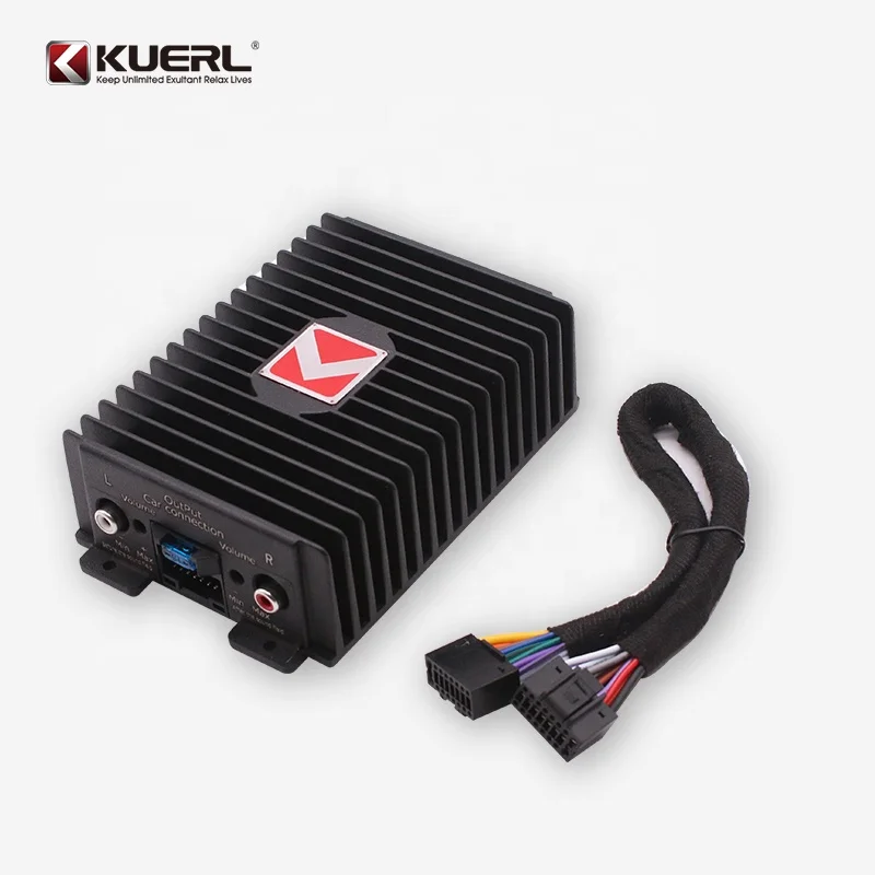 New product 80W*4 Car Power Amplifier 4 Channel Android DSP Audio Amplifier