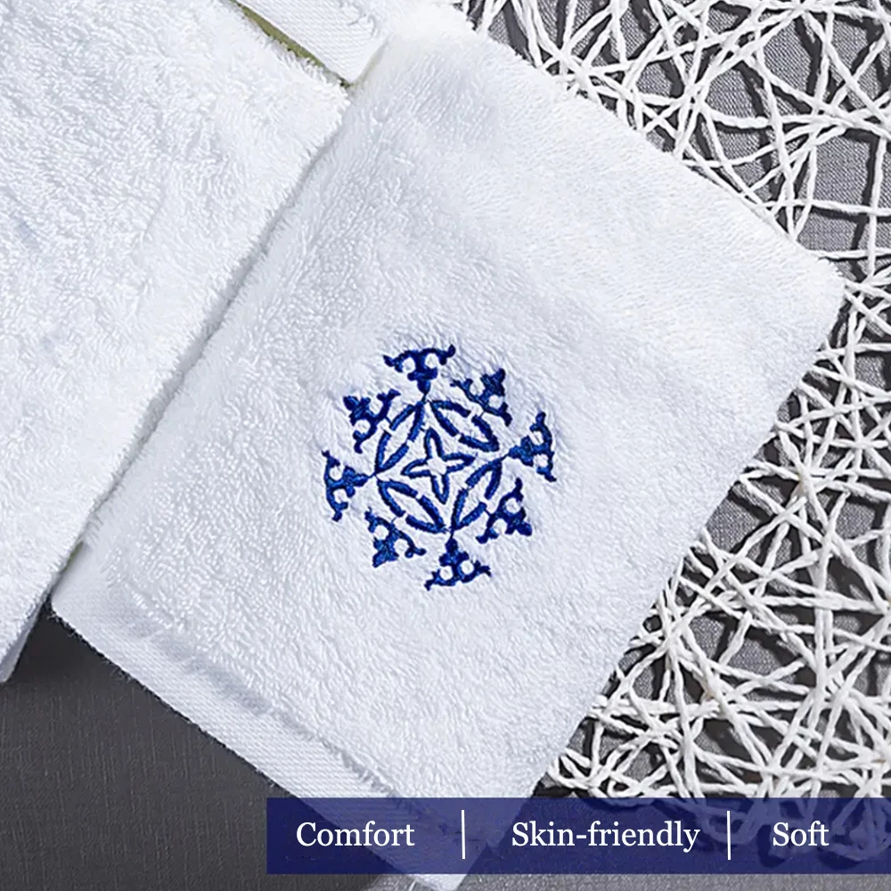 70*140 Luxury Towels And Bath Towel Set 100Otton 70X140 Quick Absorbent Jacquard Terry Towels For Hotel