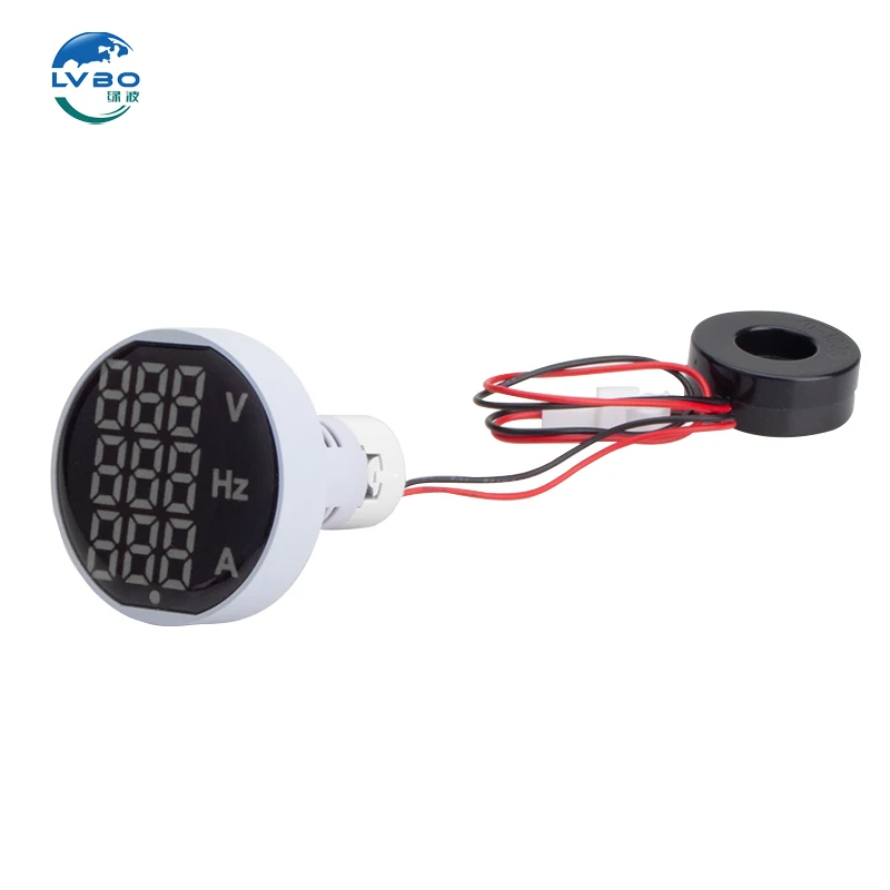 LVBO AD112-50FVAHz LED Mini Digital Display Indicator Lamp Voltage and current Hertz meter Voltage and current Hertz meter