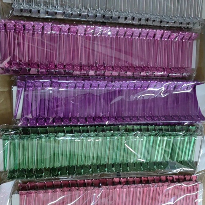 Imported Alligator small hair clips for women metal more color hair clips for styling sectioning make up duck bill clips
