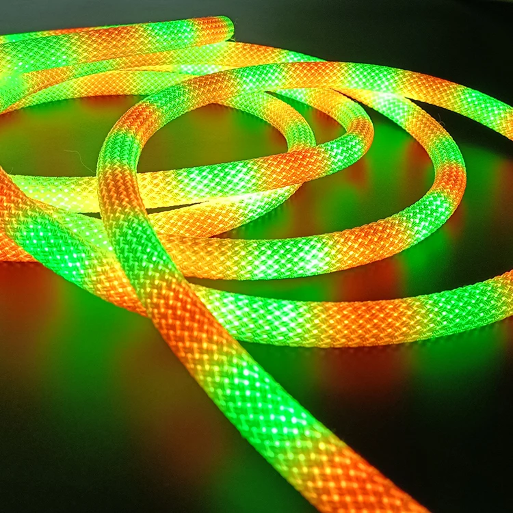 Beautifully Designed Silicone Waterproof Ip67 Party Ambient Lighting Neon Sign Flexible Tube 360 Degree Round Led Neon