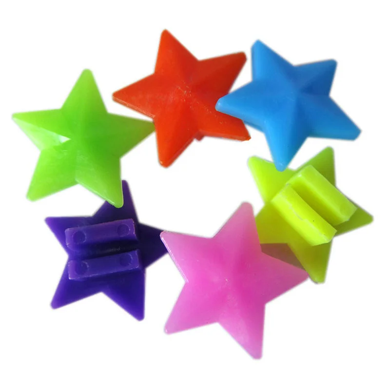 
Colorful wheel star clip Kids Bicycle Spoke for Bike Wheel Decoration Beads Factory Bike Spoke Beads bike beads 