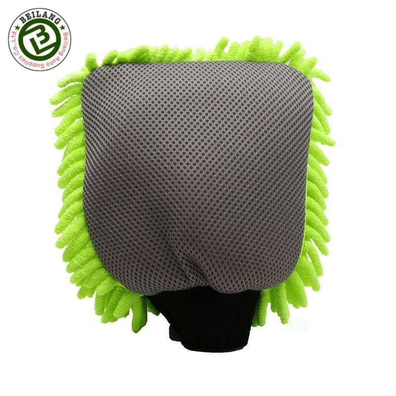 Scrtach-Free Microfiber Chenille Car Wash Mitt Auto Wash Chenille Glove