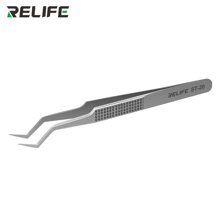 Оптовая продажа прецизионный Пинцет RELIFE ST-20 для размещения чипов инструментов ремонта мобильных телефонов
