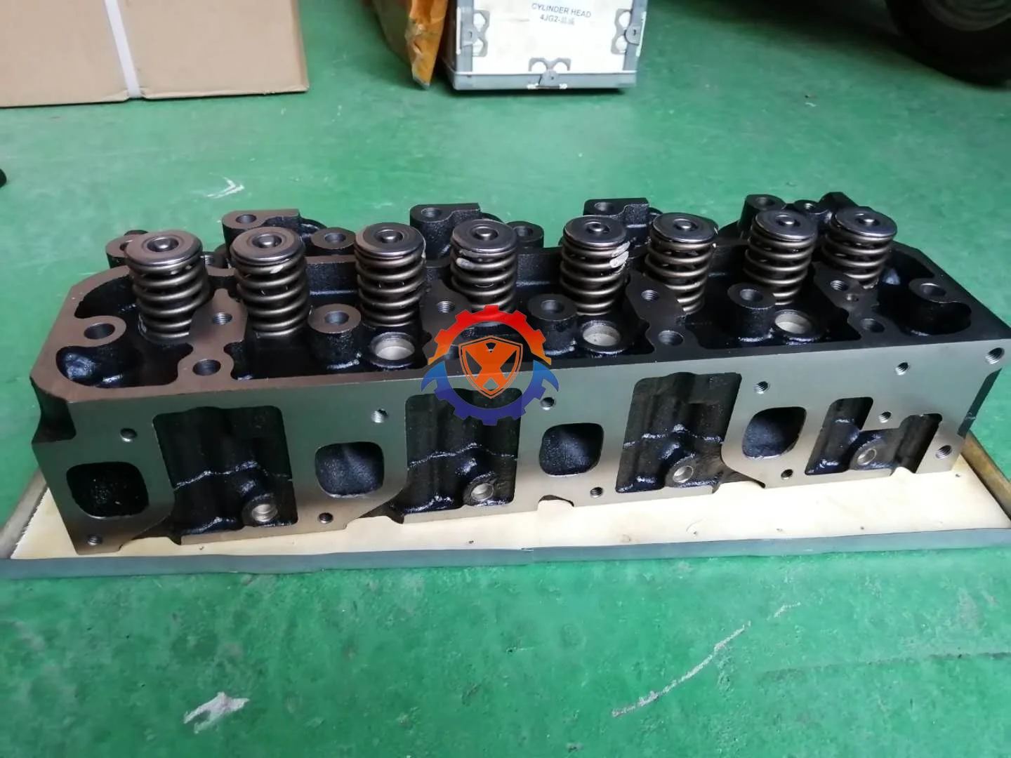SOMPO New 4JG2 4JG1 Engine Head 8970165047 8970863382 8970863384 Excavator Cylinder Head