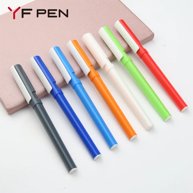 Promotional Wholesale Plastic Mobile Phone Holder Stand Japanese Gel Ink Style Pen Refills 2 IN 1 Gel Pens