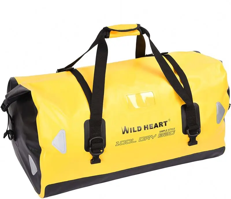 2020 Custom Logo Waterproof Vintage Canvas Tote Duffel Gym Sports Travel Bag